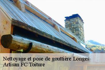 Nettoyage et pose de gouttière  longes-69420 Artisan FC Toiture