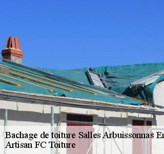 Bachage de toiture  salles-arbuissonnas-en-be-69460 Artisan FC Toiture